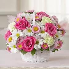 canasta floral 1 $ 350